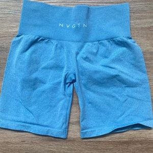 NVGTN solid seamless shorts